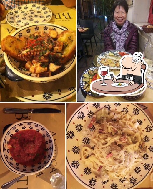 Cibo al Antica Osteria Brunetti