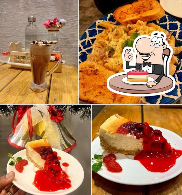 Cheesecake at BEAN FUSION CAFE