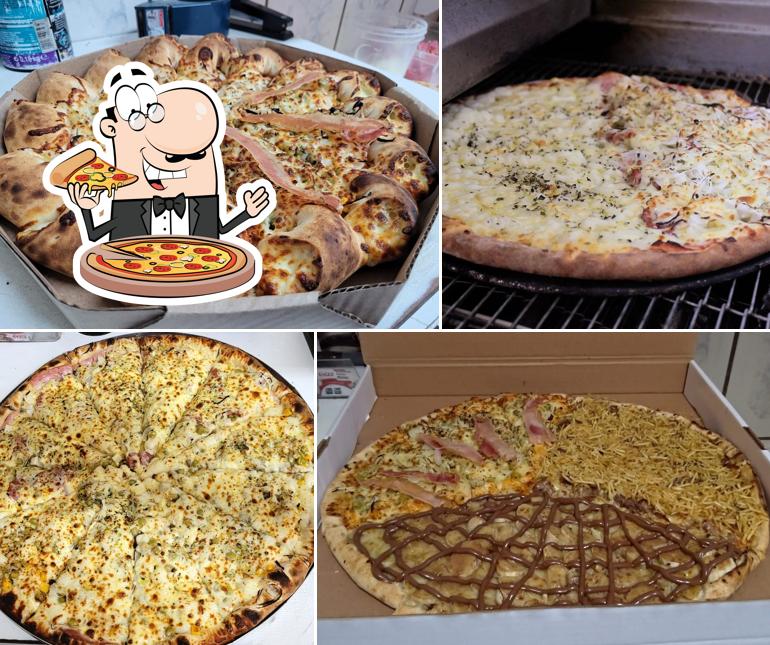 Peça pizza no Binder Pizzaria