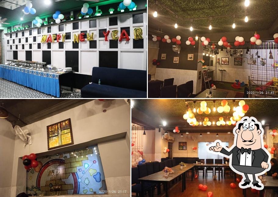 The interior of MONU VEG GRILL