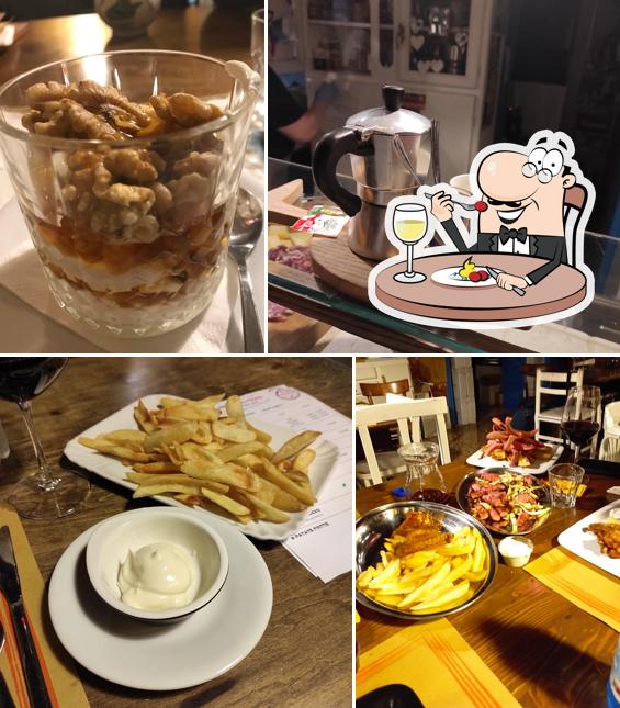 Cibo al Osteria Na scarpa e un Folpo