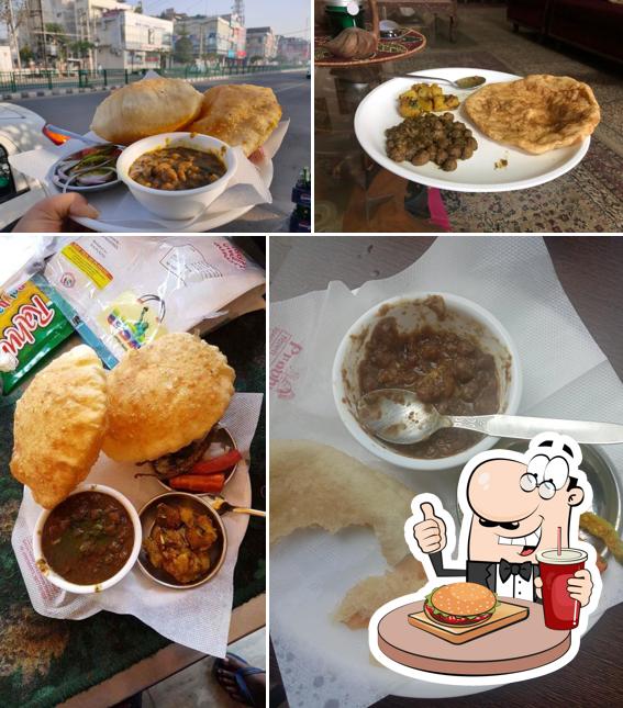 Get a burger at Prabhu Ji Paharganj Wale Chhole Bhature
