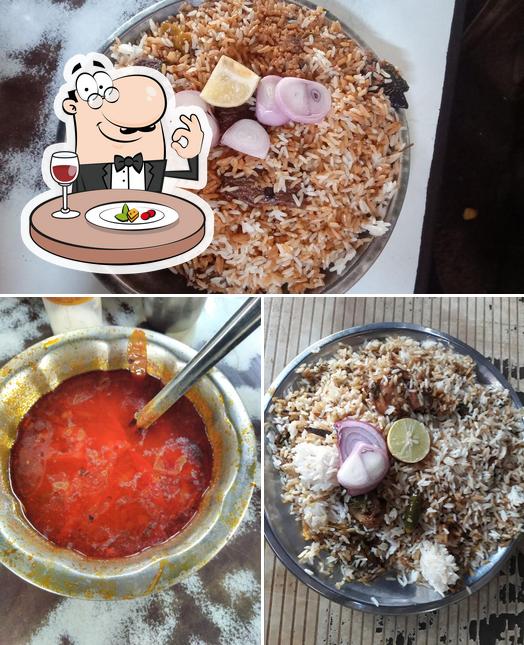 Food at Sahara Biriyani Hotel