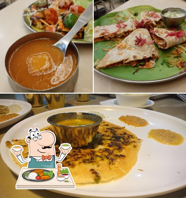 Meals at Salem Sri Saravanaa Bhavan