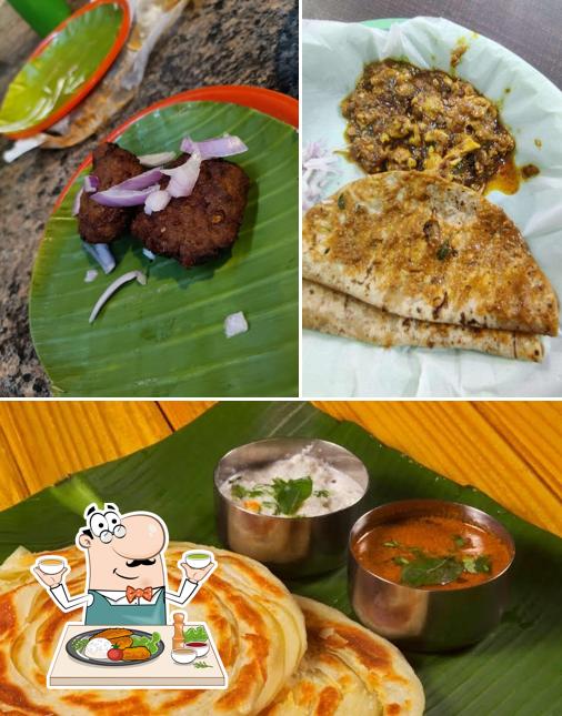 Meals at Riyan's Rottu Kadai Biryani&Kebab&BBQ Centre