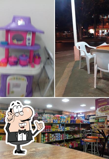 O interior do Saborella - Riacho Fundo II