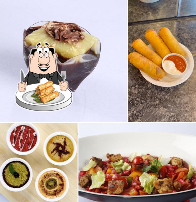 Spring rolls at Shawarma House