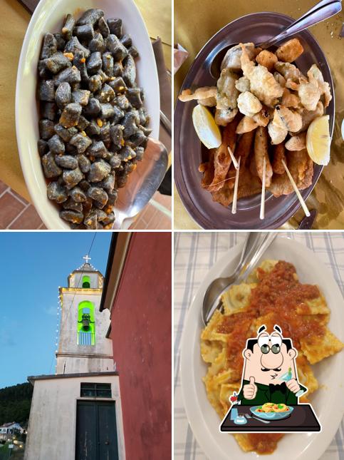 Cibo al Trattoria Pagliettini