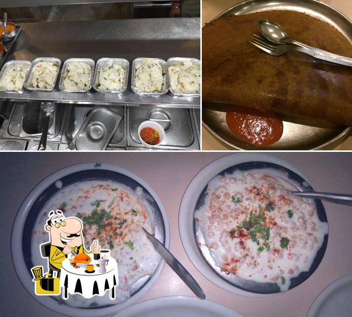 Food at Woodlands Restaurant