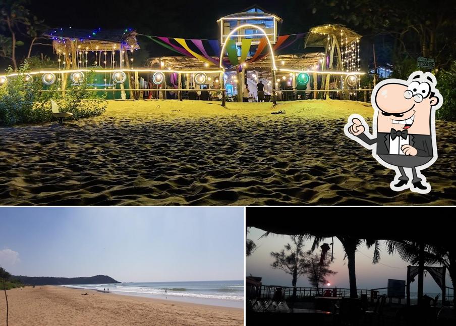 Check out how Surya Beach Cafe and Stay looks outside