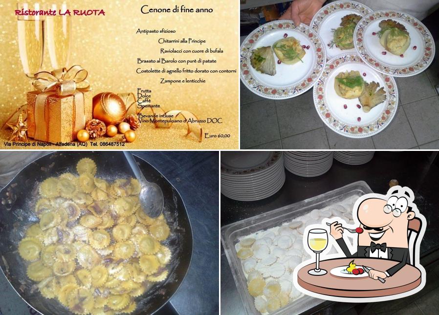 Cibo al Ristorante La Ruota