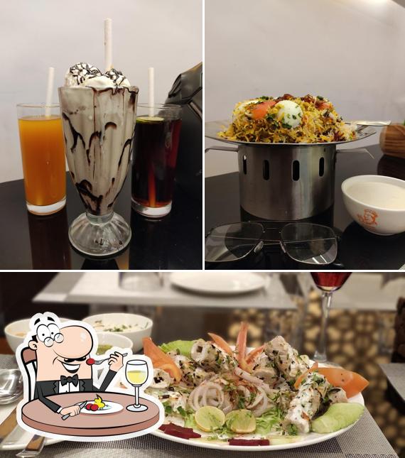 Food at Bawarchi Restaurant