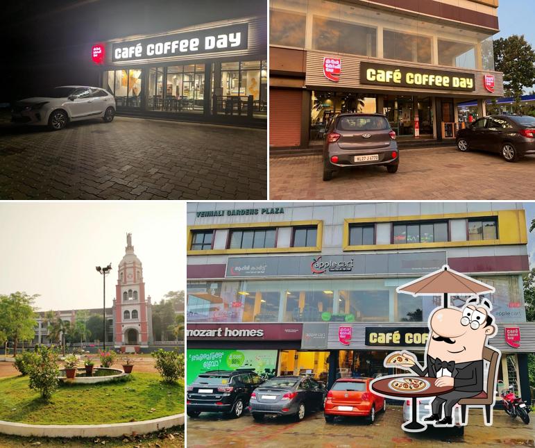 Check out how Café Coffee Day looks outside