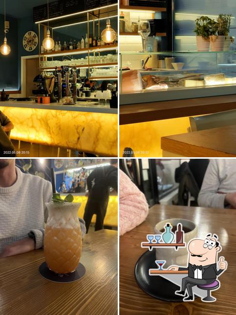 Dai un'occhiata agli interni di Cafe del mar