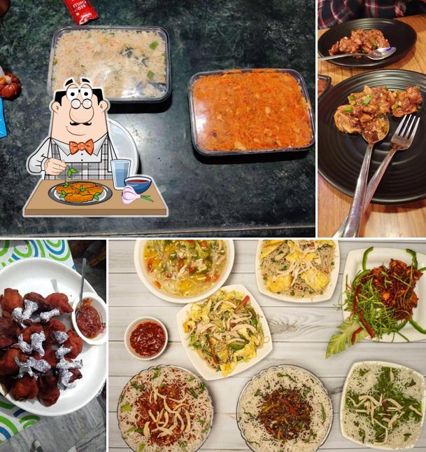 Chicken wings at China Hut