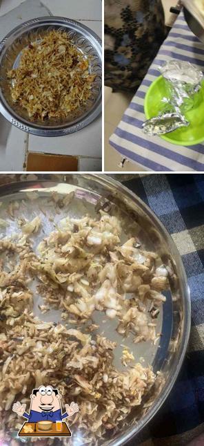 Food at Bazeera Hotel