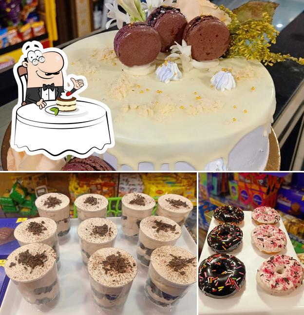 The Cake and cuddles serves a selection of sweet dishes