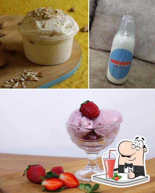 OBVSLY Gelato provides a selection of drinks