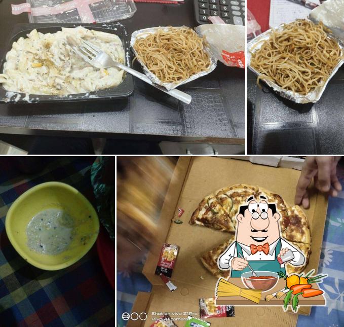 Spaghetti bolognese at Om Fast Food