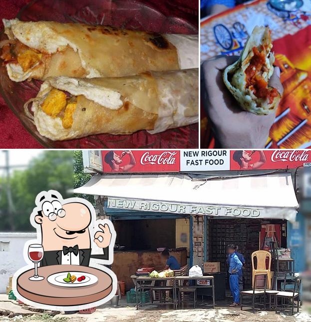 The image of food and interior at New RIGOUR Fast Food And Cold Drinks