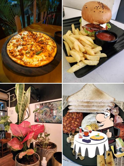 Cheese plate at The Brew Moon Cafe