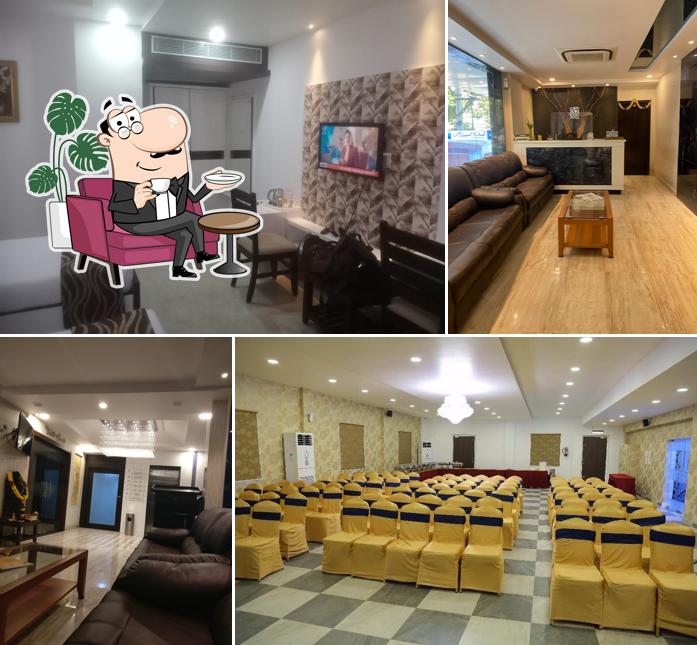 The interior of V Royal Park