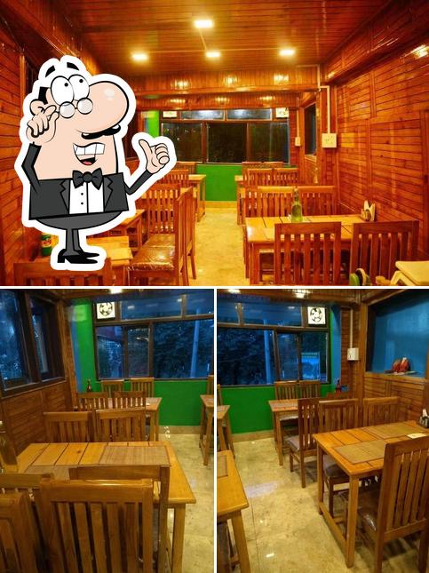 The interior of Sweet Home Cuisine Restaurant