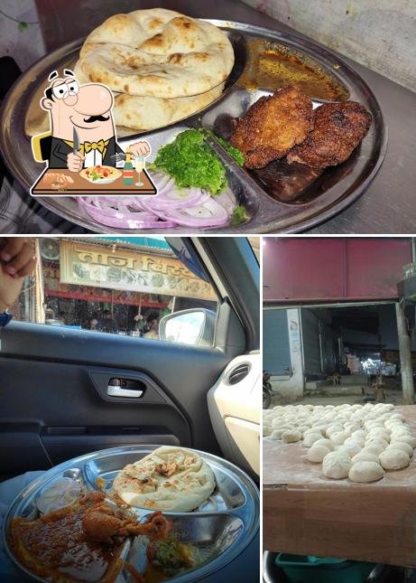 Food at Taj Biryani Hotel