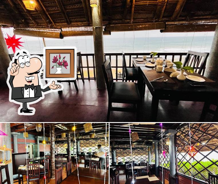 Check out how The Bait & Hook: Seaside Restaurant looks inside