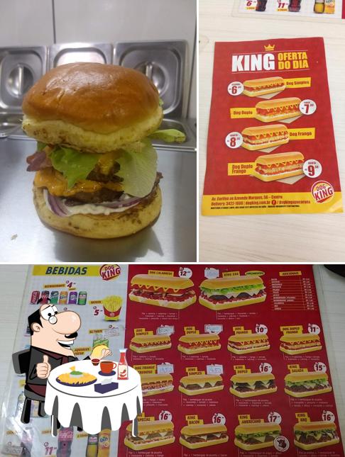 Delicie-se com um hambúrguer no Dog King - Apucarana