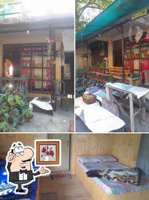 The interior of Suman Tea Shop