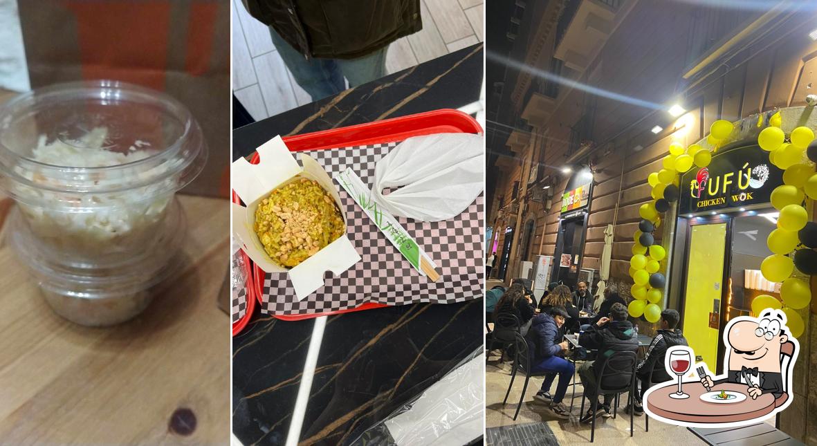 Platti al FUFÚ CHICKEN WOK