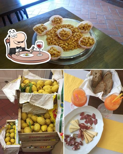 Cibo al Ristorante Cassia Vetus