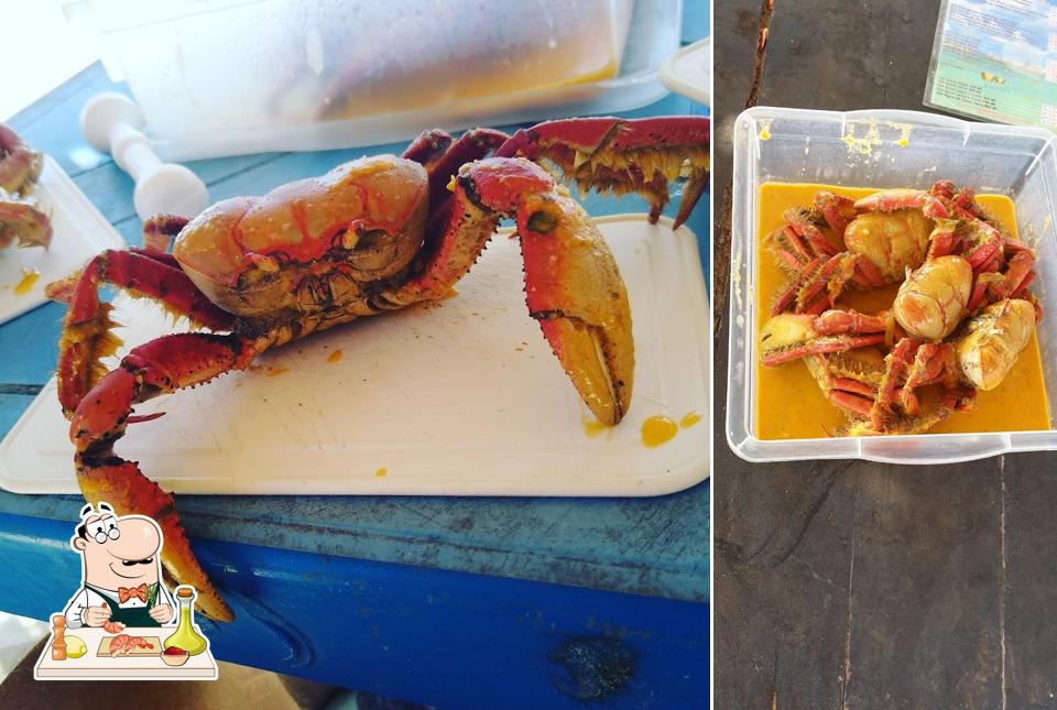 Consiga frutos do mar no Praia Do Japão