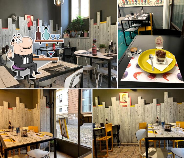 Gli interni di Scrocchia