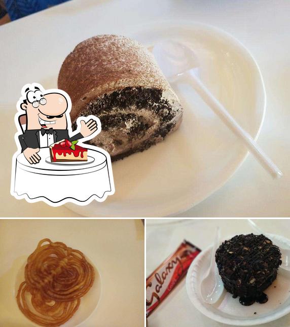 Chatore serves a selection of desserts