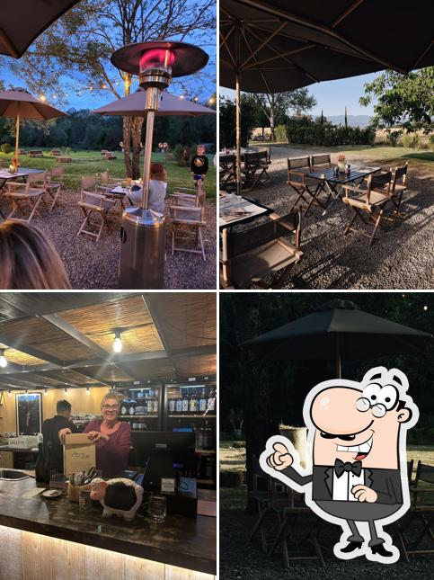 Dai un'occhiata agli interni di Farm Shop Pizzeria di Sting e Trudie