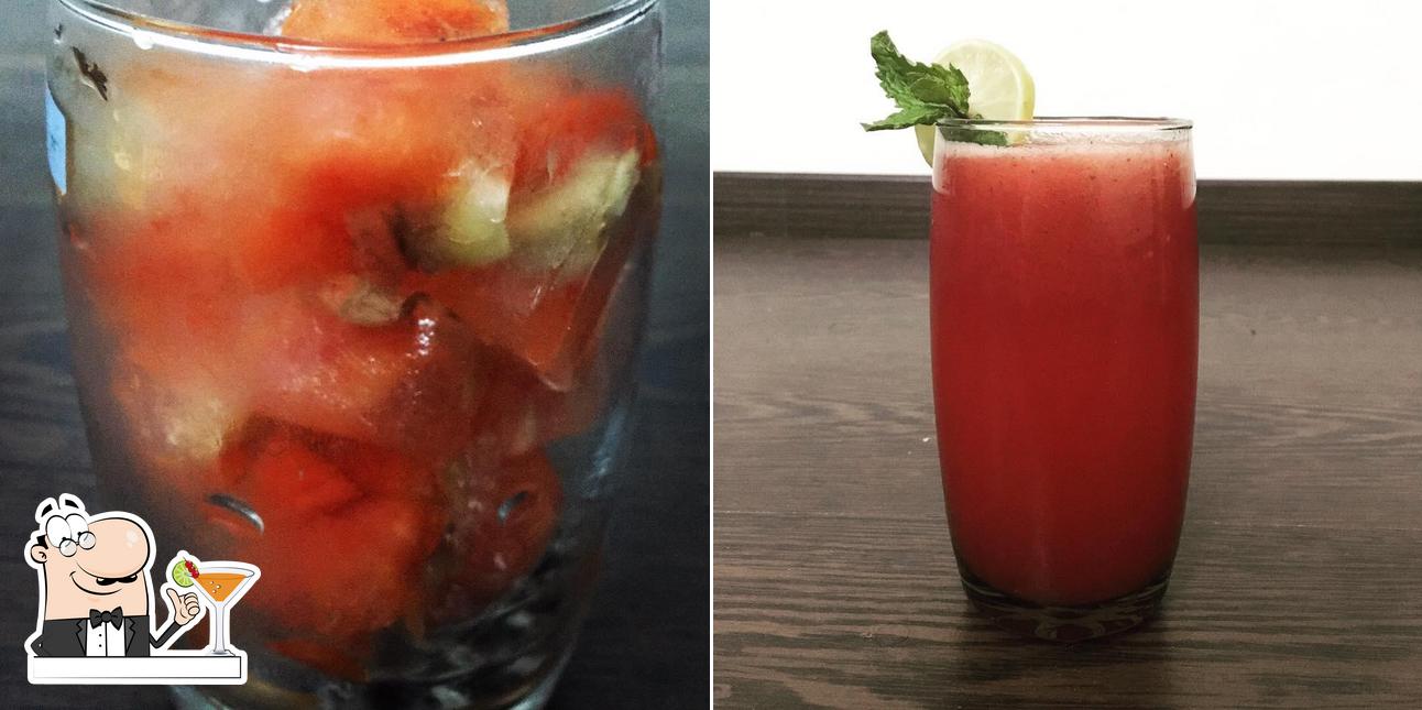 Try a drink from the menu