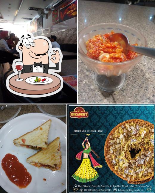 Food at J S Bikaner Sweets