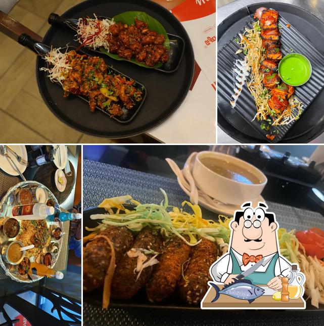 Grilled salmon at Naidu Gari Kunda Biryani - Daba Gardens