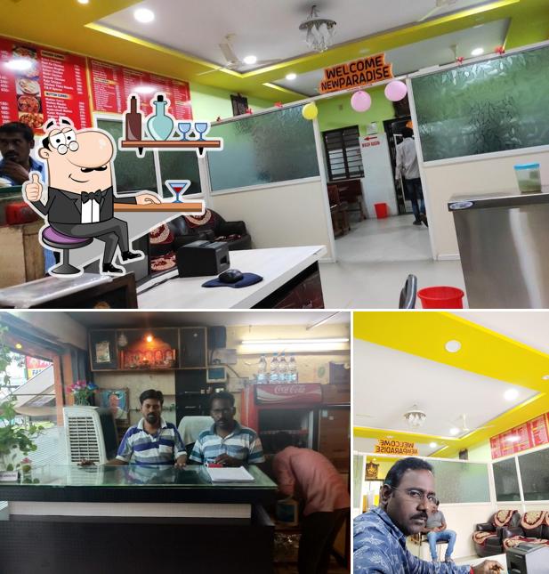 Check out how New Paradise Biryani house looks inside