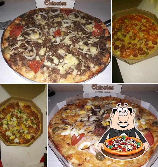 Experimente diversos tipos de pizza