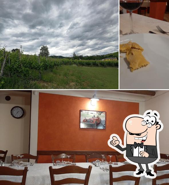 Dai un’occhiata alla immagine che mostra la interni e esterno di Ristorante La Vigna Lirio