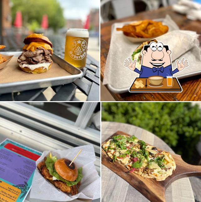 Food at Suburban Restaurant