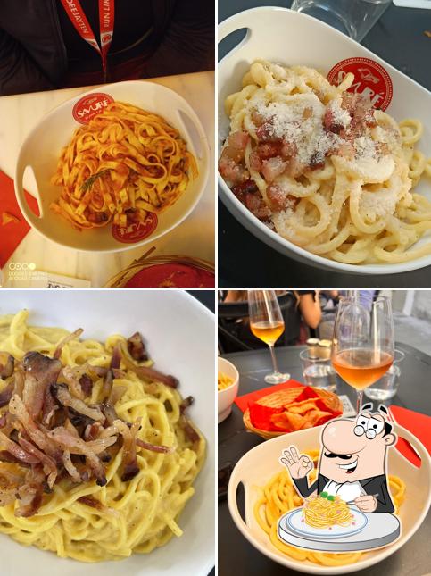 Spaghetti alla carbonara al Savurè