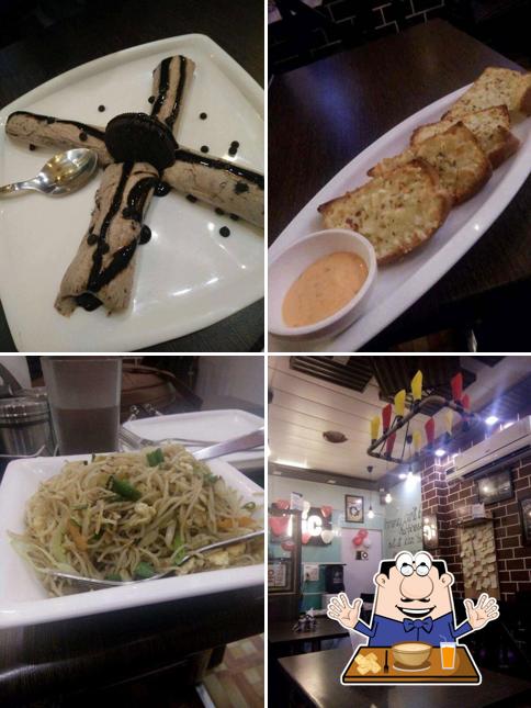 Food at The Ice Cafe