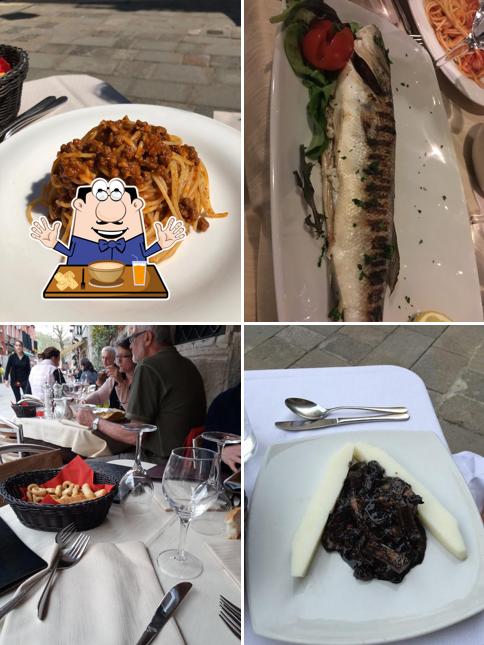Cibo al Trattoria Al Ponte del Megio