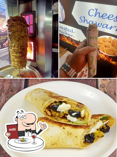 Food at Turkish Delight Restaurant