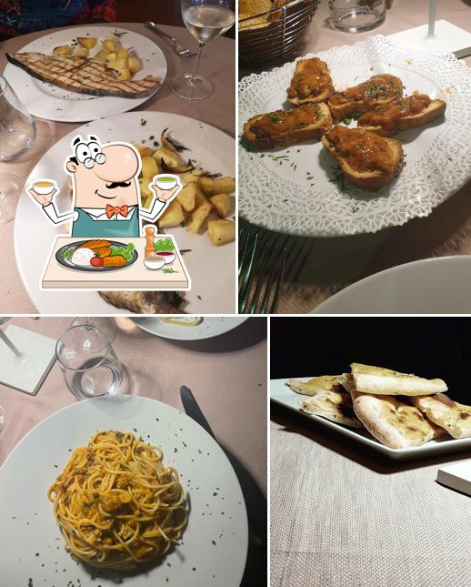 Platti al Ristorante Villa Antigone