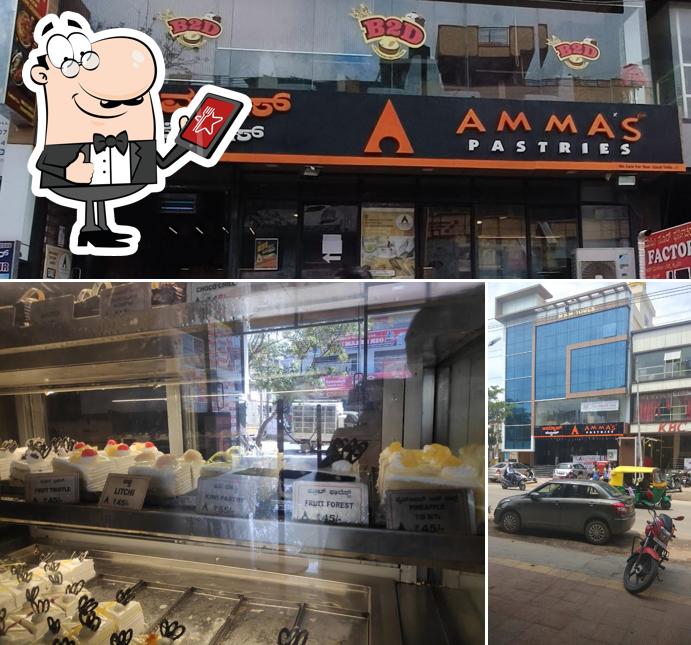 The exterior of Amma's Pastries